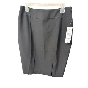 NWT Evan Picone Black Label Elegant Black Pencil Skirt